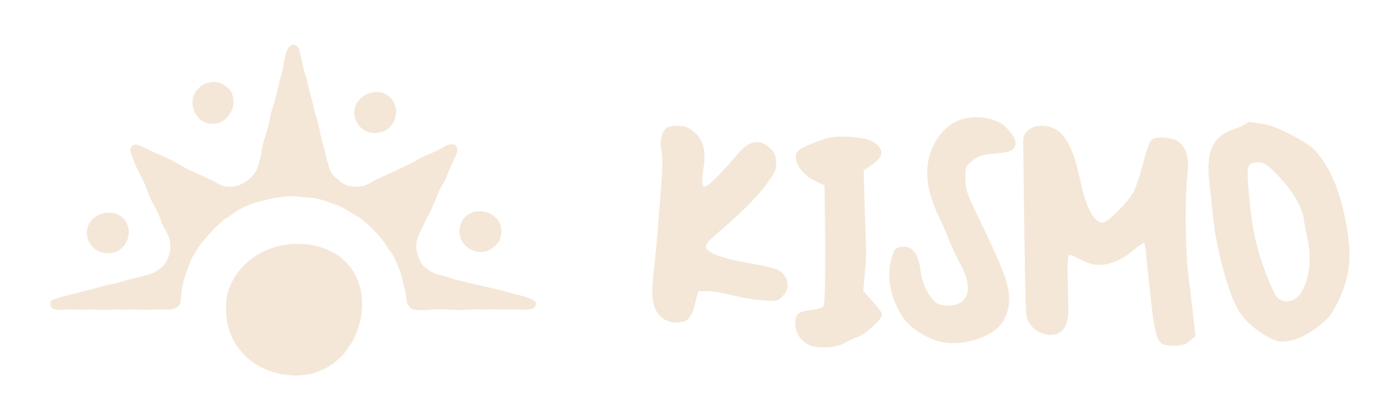 Kismo Logo (Cream)